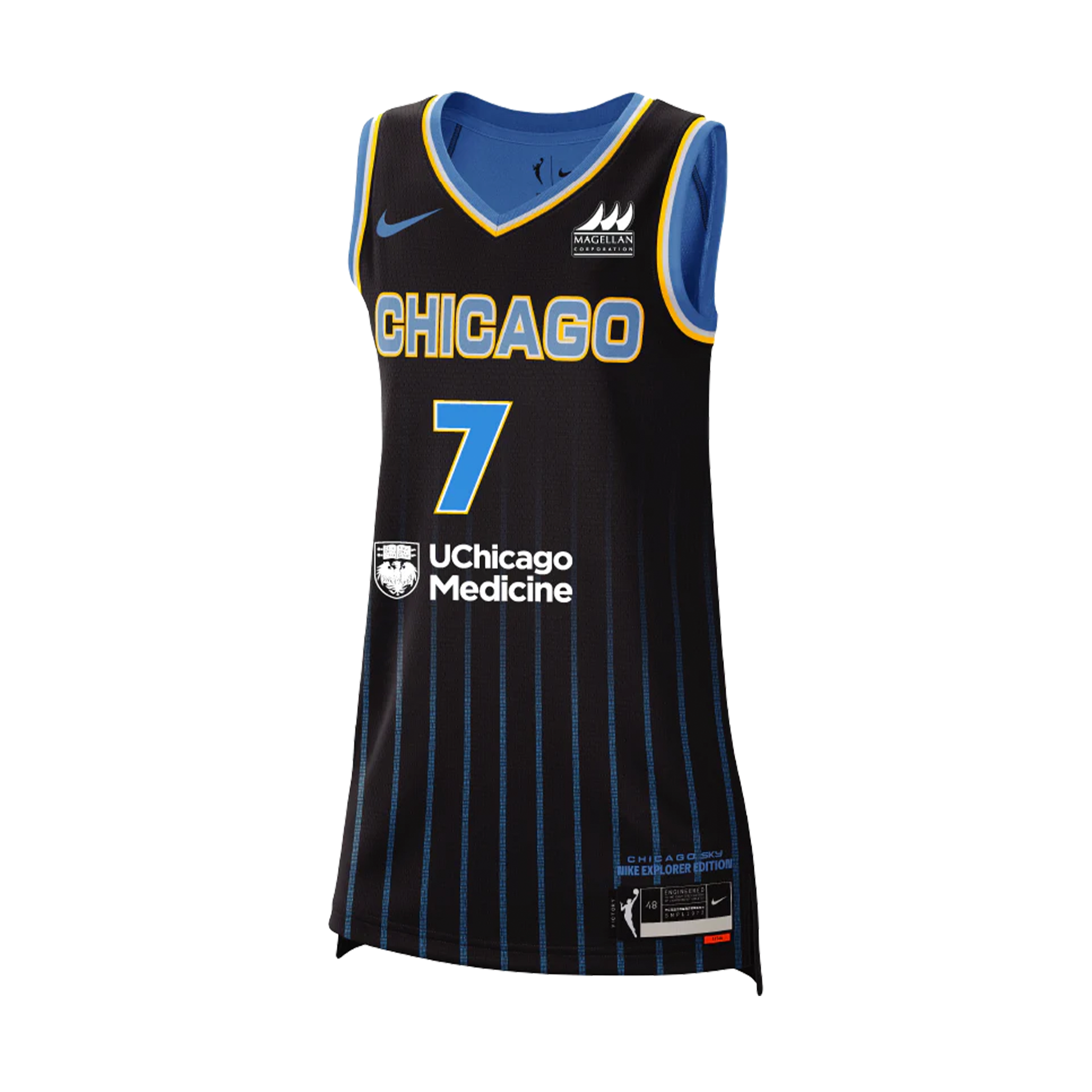Chicago Sky Nike Explorer Jersey - DiJonai Carrington – Chicago
