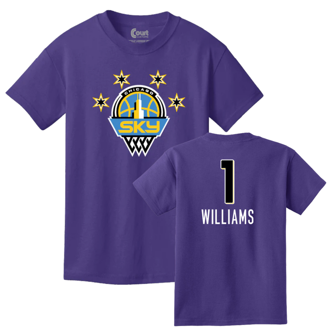 Sky Town Queen Youth T-Shirt - Williams