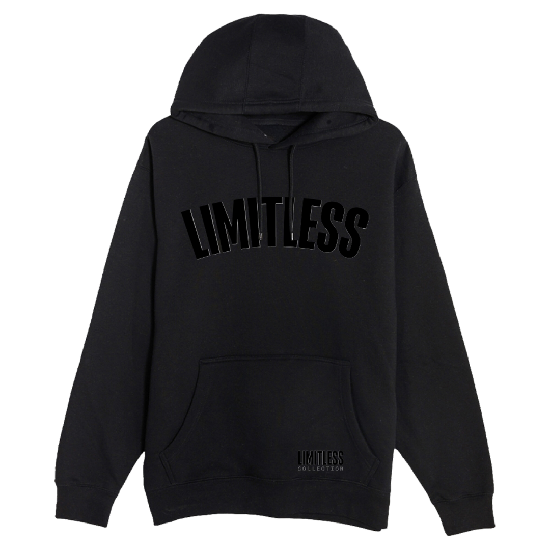 Chicago Sky Black on Black Limitless Hoodie
