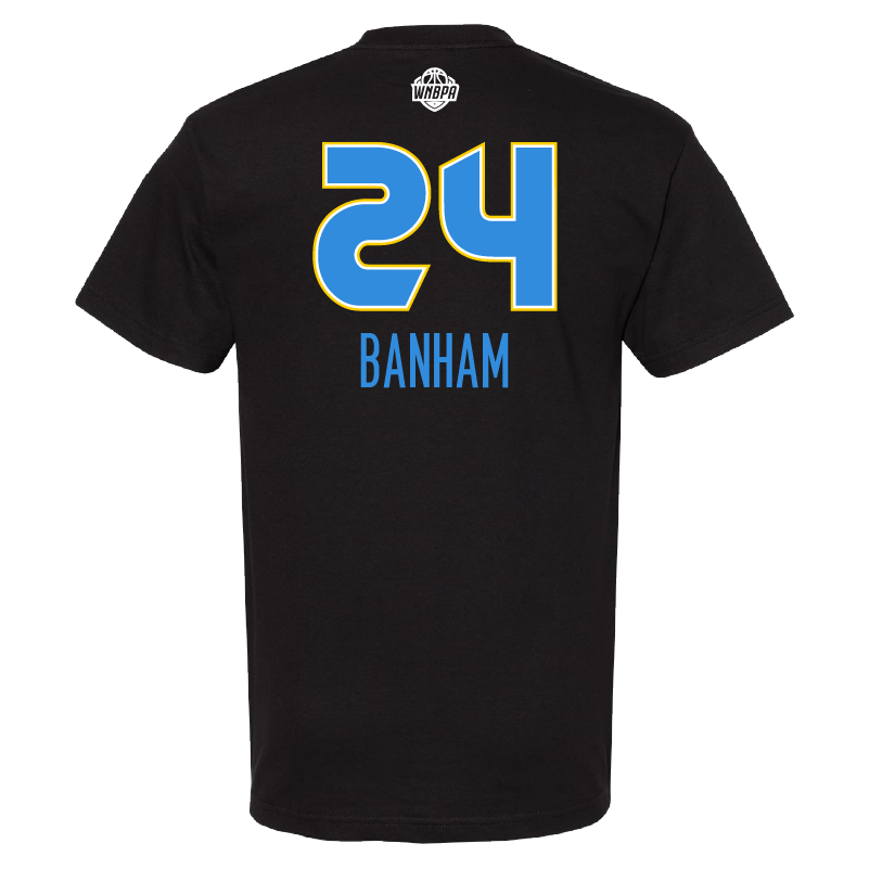 Chicago Sky City Name & Number T-Shirt - Banham