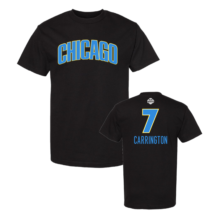 Chicago Sky City Name &amp; Number T-Shirt - Carrington