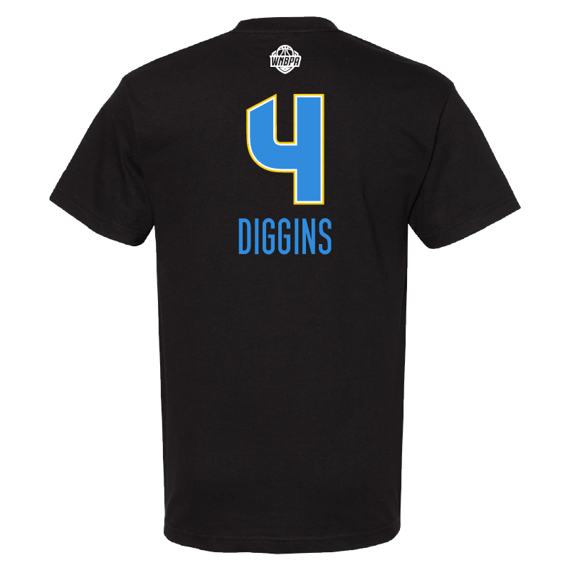 Chicago Sky City Name & Number T-Shirt - Diggins