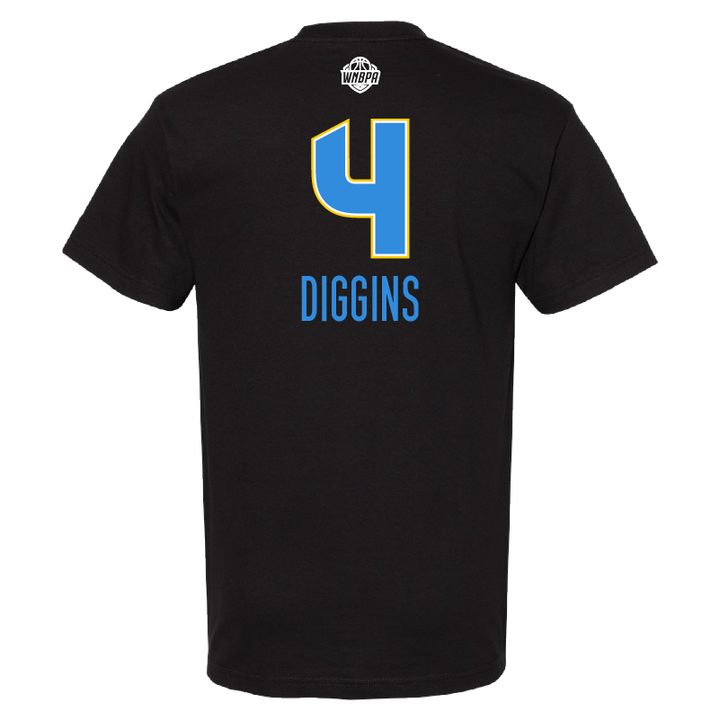 Chicago Sky City Name &amp; Number T-Shirt - Diggins
