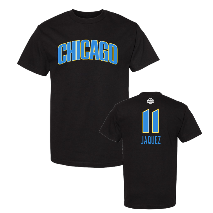 Chicago Sky City Name &amp; Number T-Shirt - Jaquez