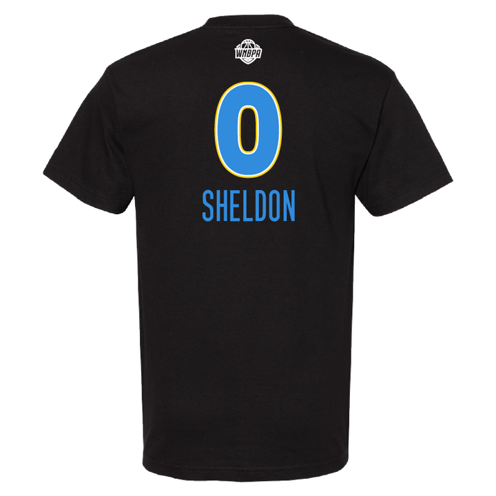 Chicago Sky City Name &amp; Number T-Shirt - Sheldon