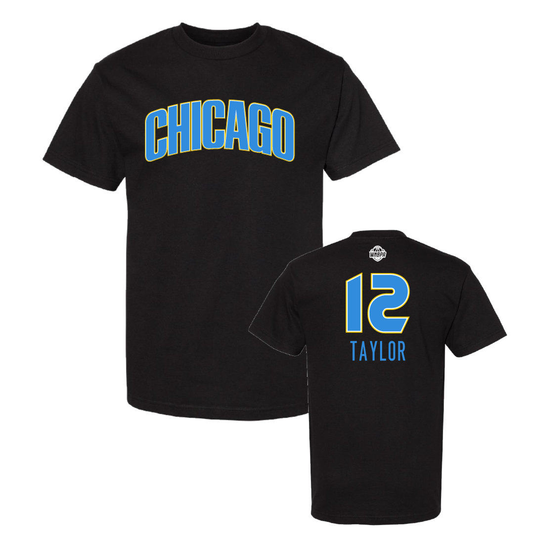 Chicago Sky City Name &amp; Number T-Shirt - Taylor