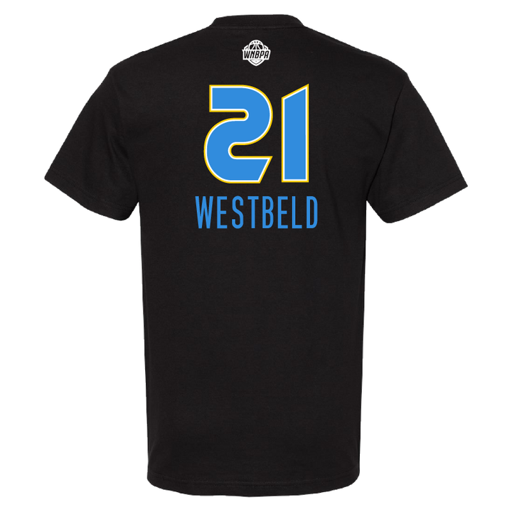 Chicago Sky City Name &amp; Number T-Shirt - Westbeld