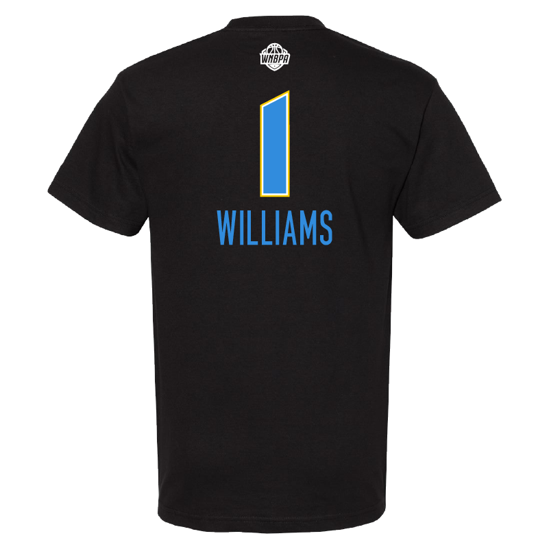 Chicago Sky City Name & Number T-Shirt - Williams
