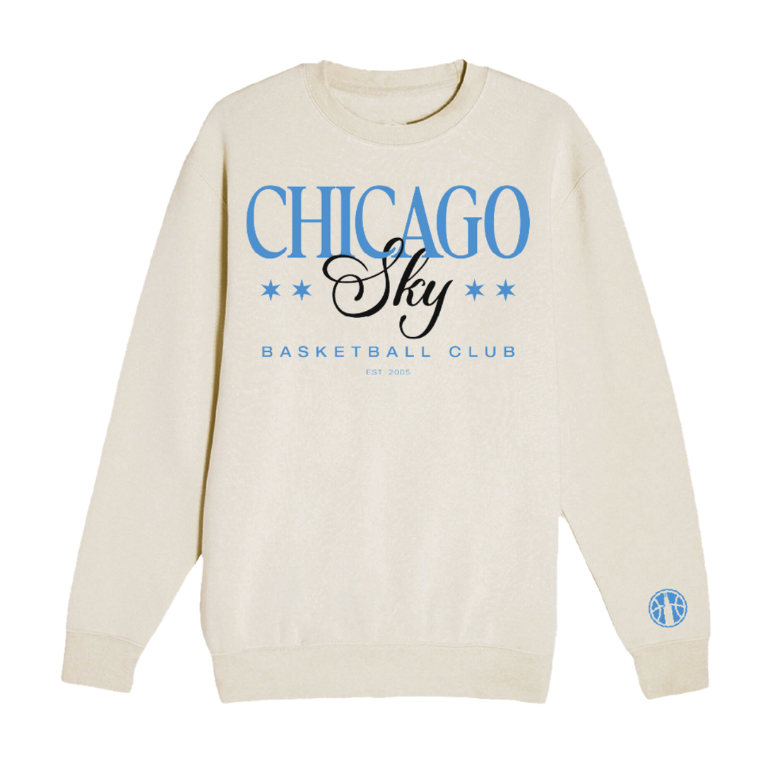 Chicago Sky Classic Crewneck Fleece Sandshell