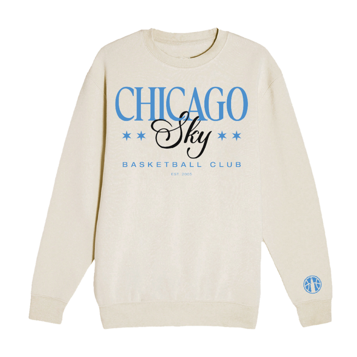 Chicago Sky Classic Crewneck Fleece Sandshell