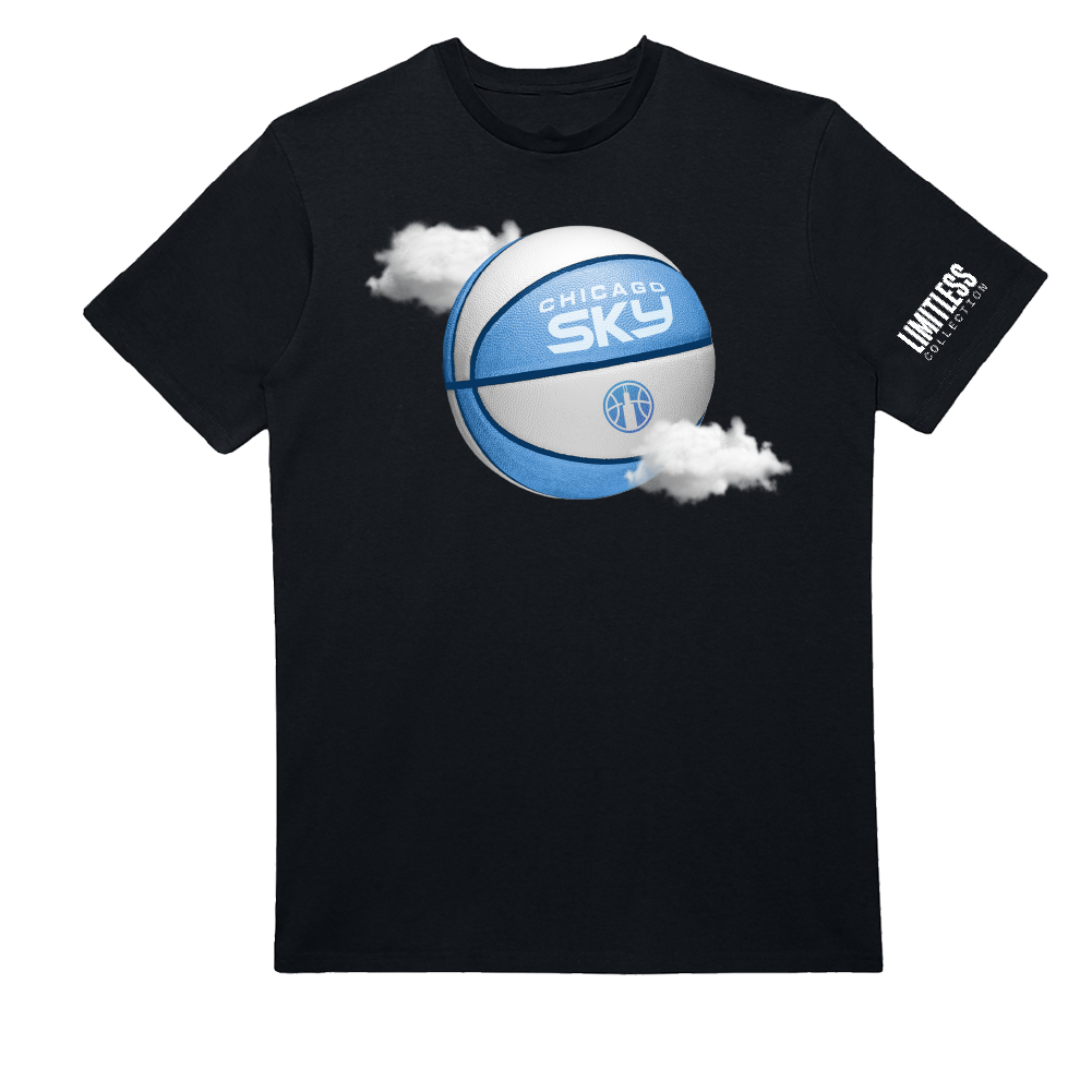 Chicago Sky Cloud Nine Limitless T-Shirt Black