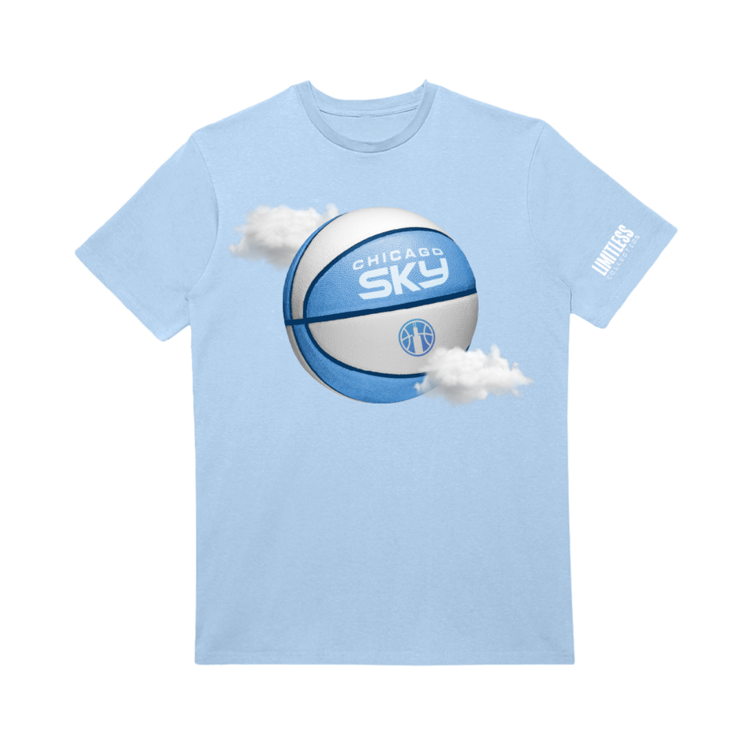 Chicago Sky Cloud Nine Limitless T-Shirt Light Blue