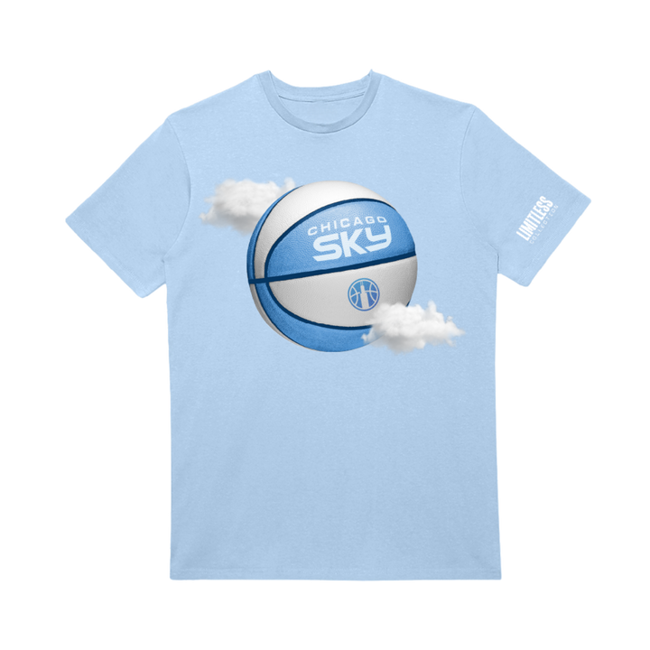 Chicago Sky Cloud Nine Limitless T-Shirt Light Blue