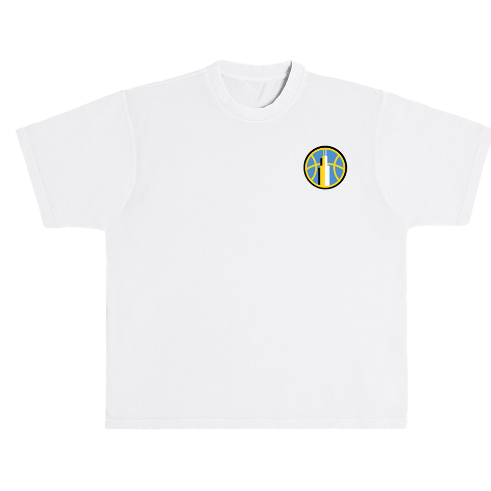 Chicago Sky Doodle T-Shirt Front