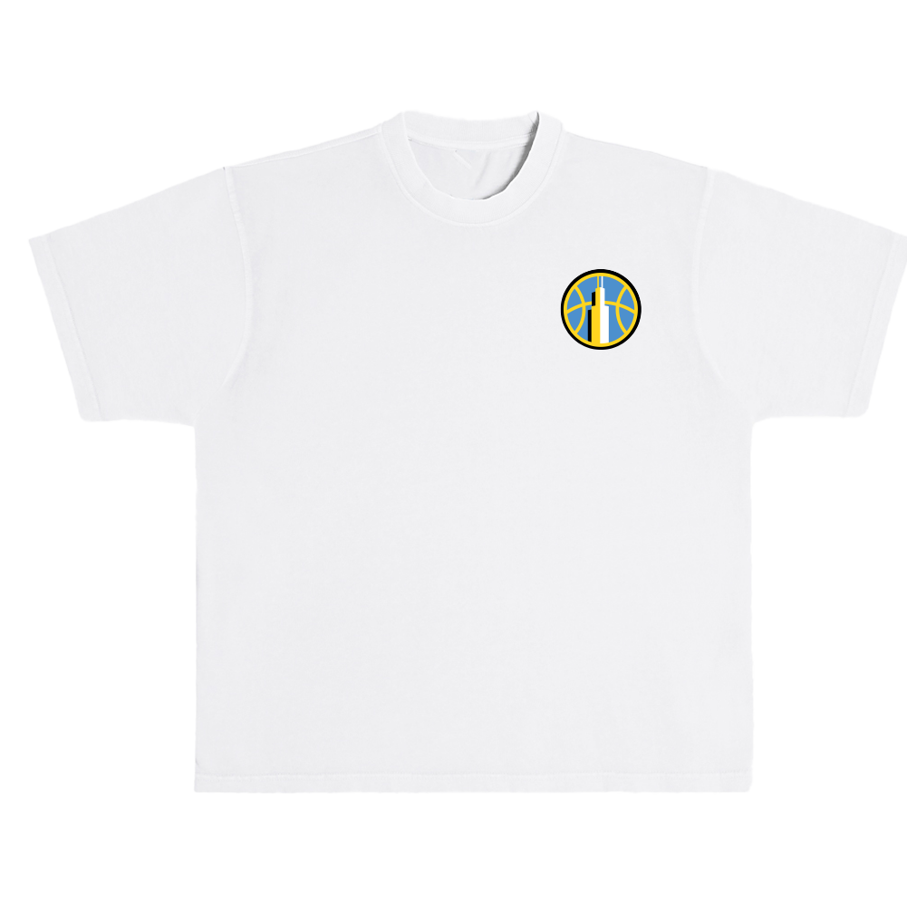 Chicago Sky Doodle T-Shirt Front