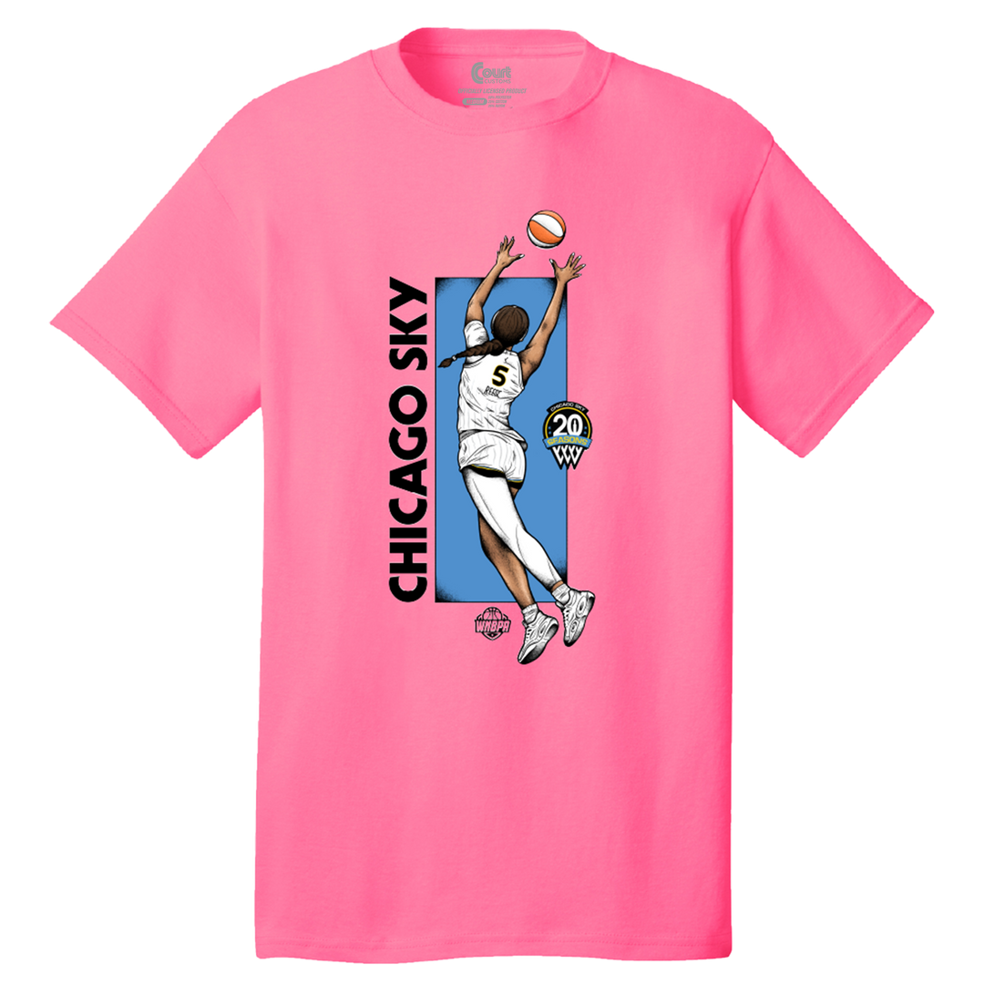 Chicago Sky Elevation T-Shirt - Angel Reese