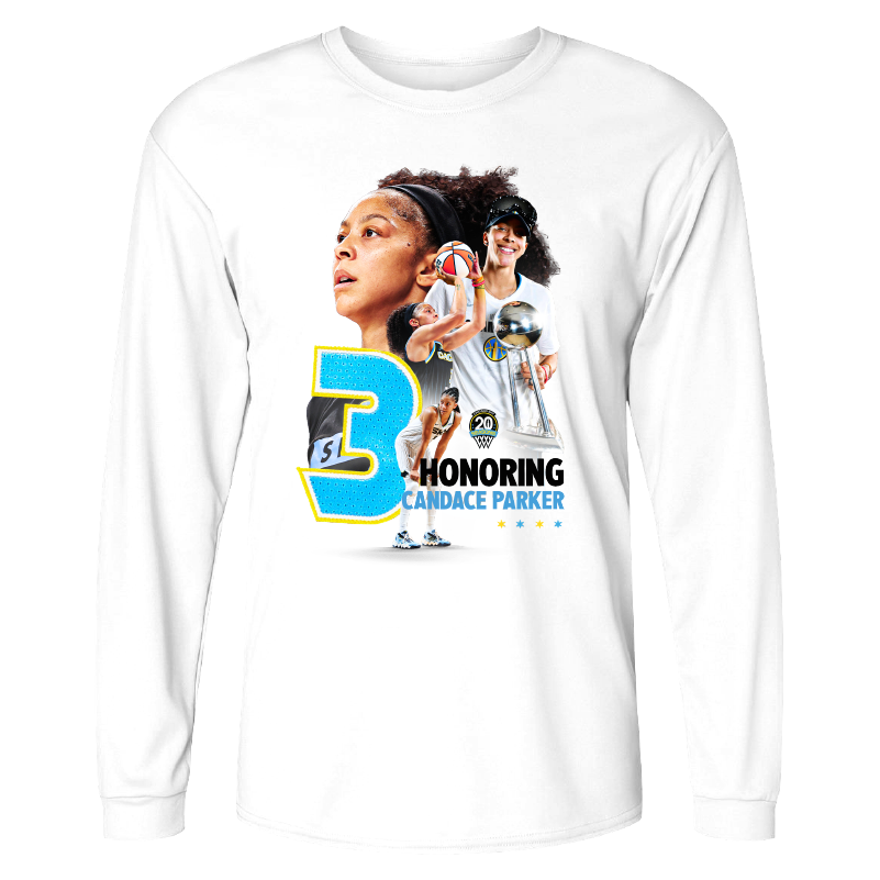 Chicago Sky Retirement Long Sleeve T-Shirt - Candace Parker