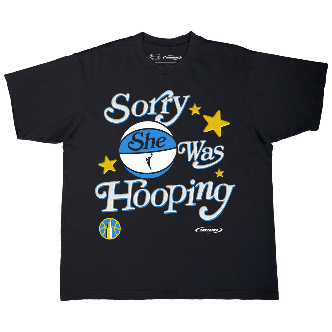 Seen x Chicago Sky Sorry She Was Hooping T-Shirt