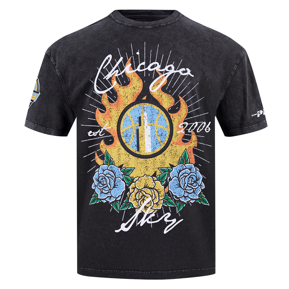Pro Standard x Sky Fire and Roses Drop Shoulder T-Shirt