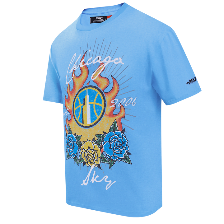 Pro Standard x Sky Fire and Roses Drop Shoulder T-Shirt