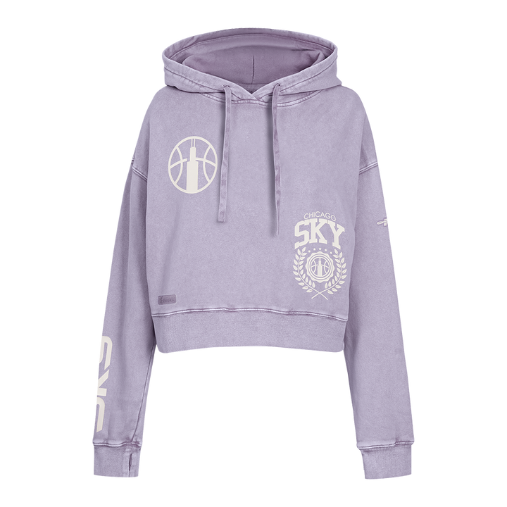 Pro Standard x Sky Street Team Wash Cropped Hoodie