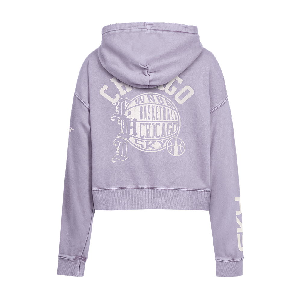 Pro Standard x Sky Street Team Wash Cropped Hoodie