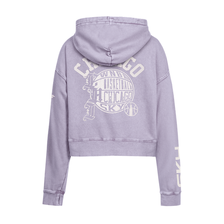 Pro Standard x Sky Street Team Wash Cropped Hoodie