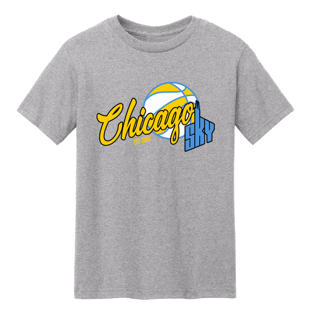 Chicago Sky Basketball Script T-Shirt