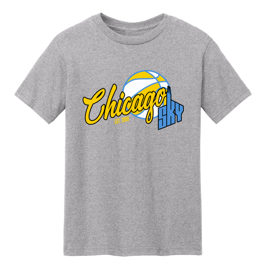 Chicago Sky Basketball Script T-Shirt