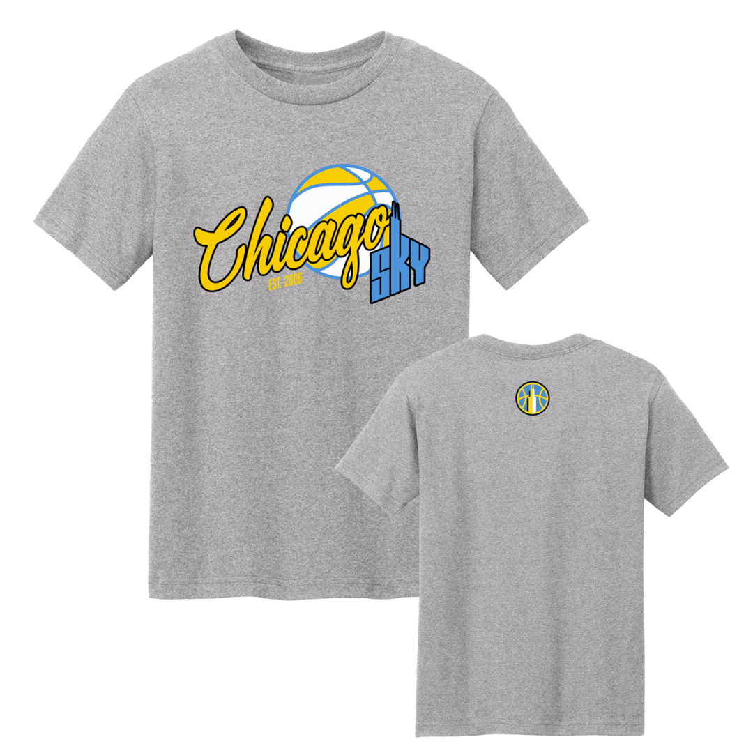 Chicago Sky Basketball Script T-Shirt