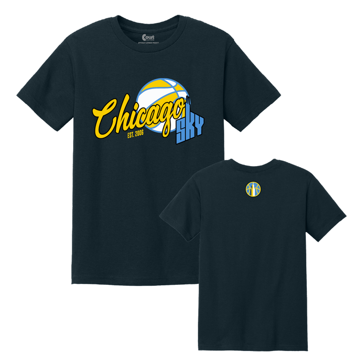 Chicago Sky Basketball Script T-Shirt