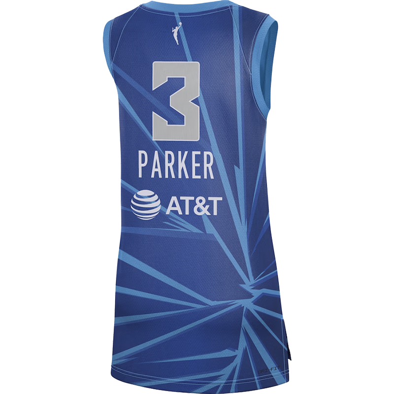 Chicago Sky Candace Parker Youth Retro Rebel Jersey