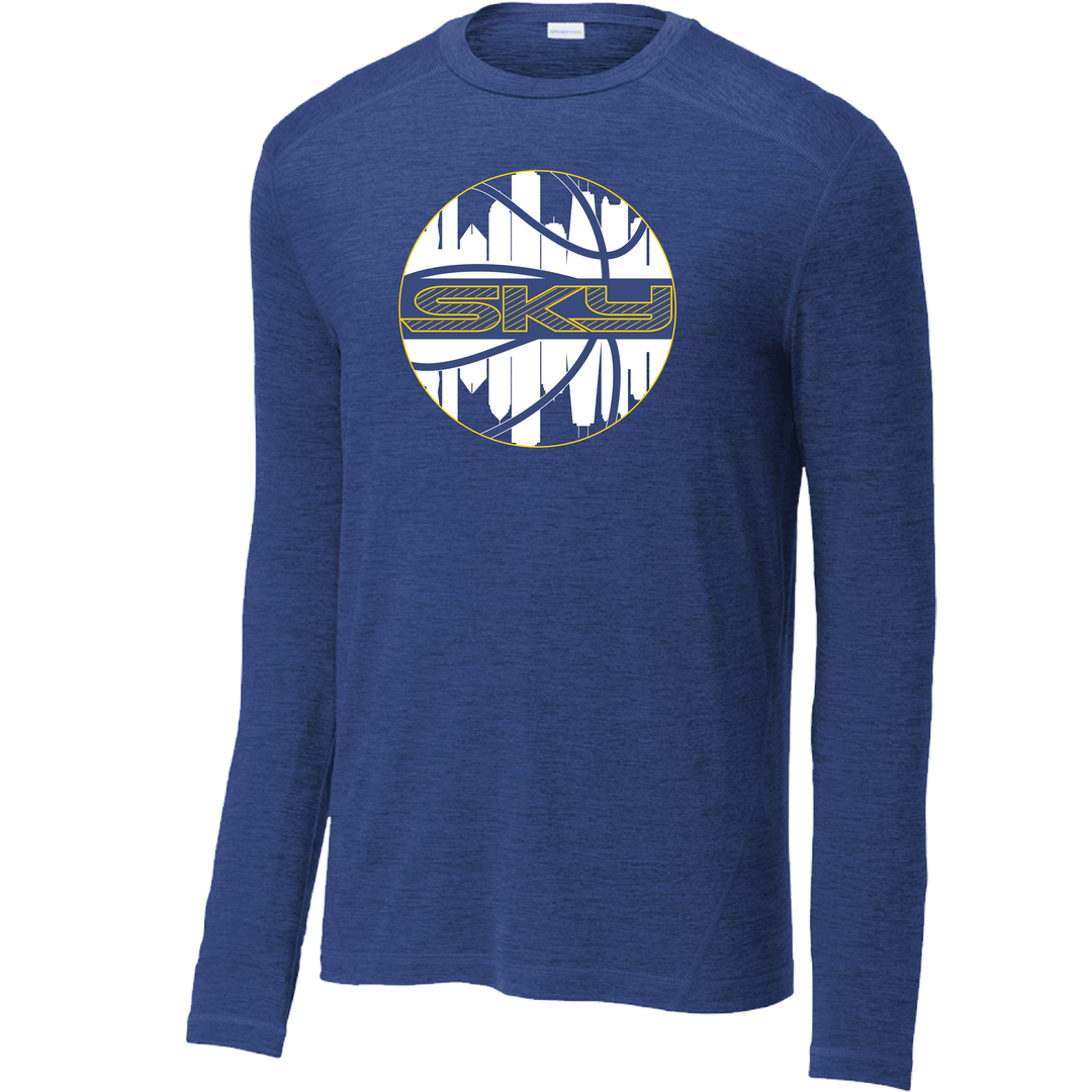 Chicago Sky City Circle Performance Long Sleeve T-Shirt