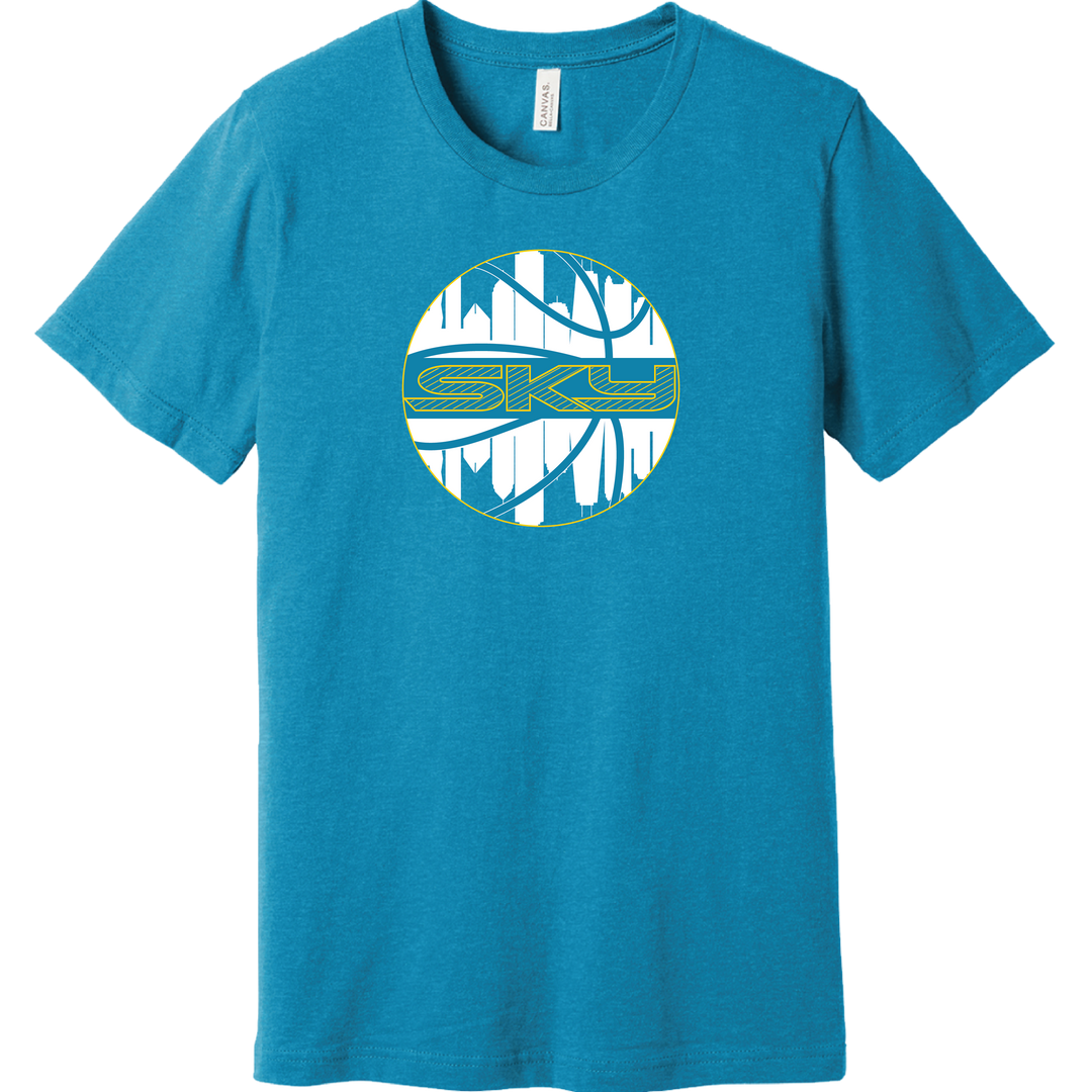 Chicago Sky City Circle T-Shirt