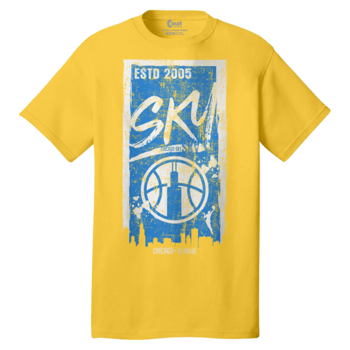 ESTD 2005 T-Shirt yellow