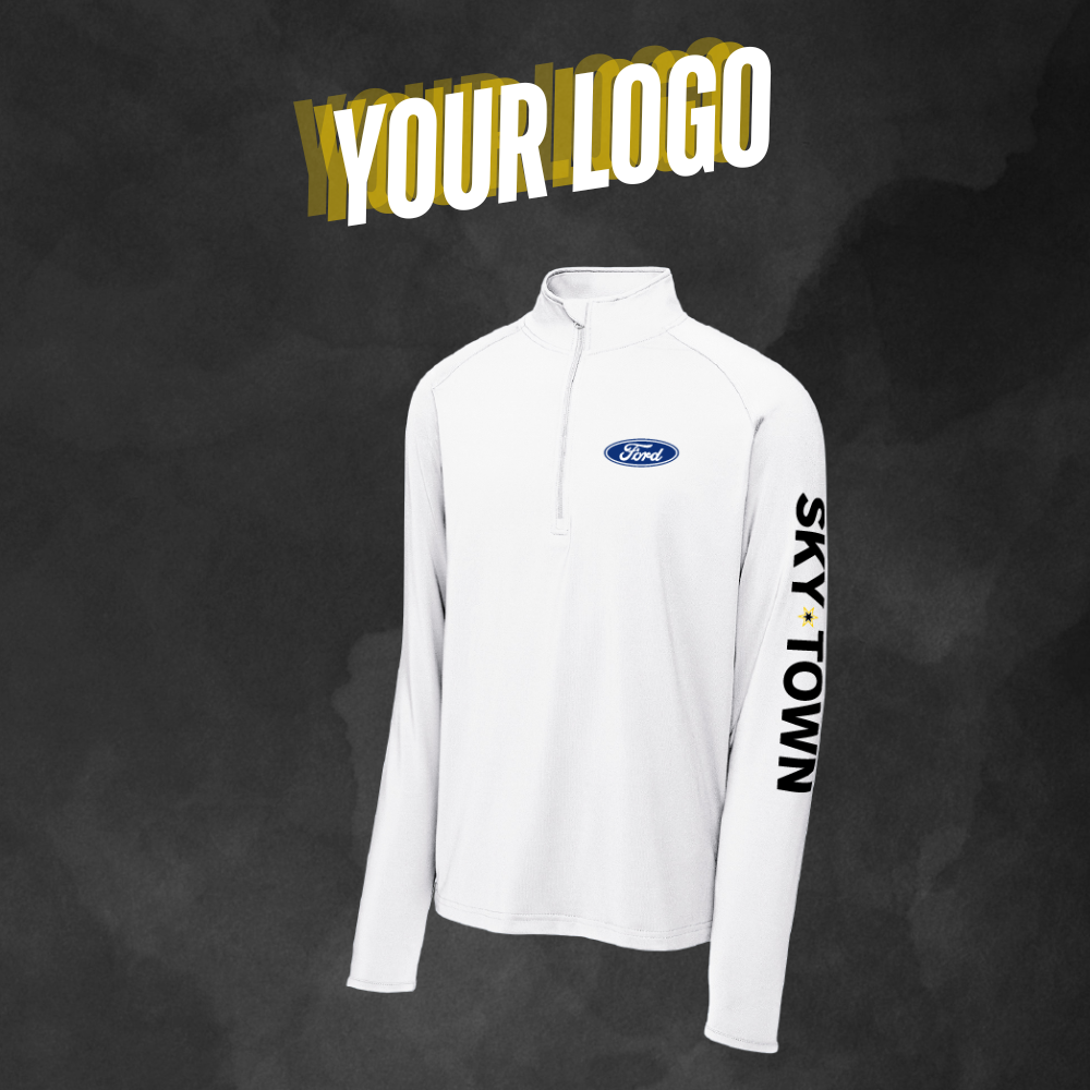 Chicago Sky x Ford Custom Partner Logo 1/4 Zips