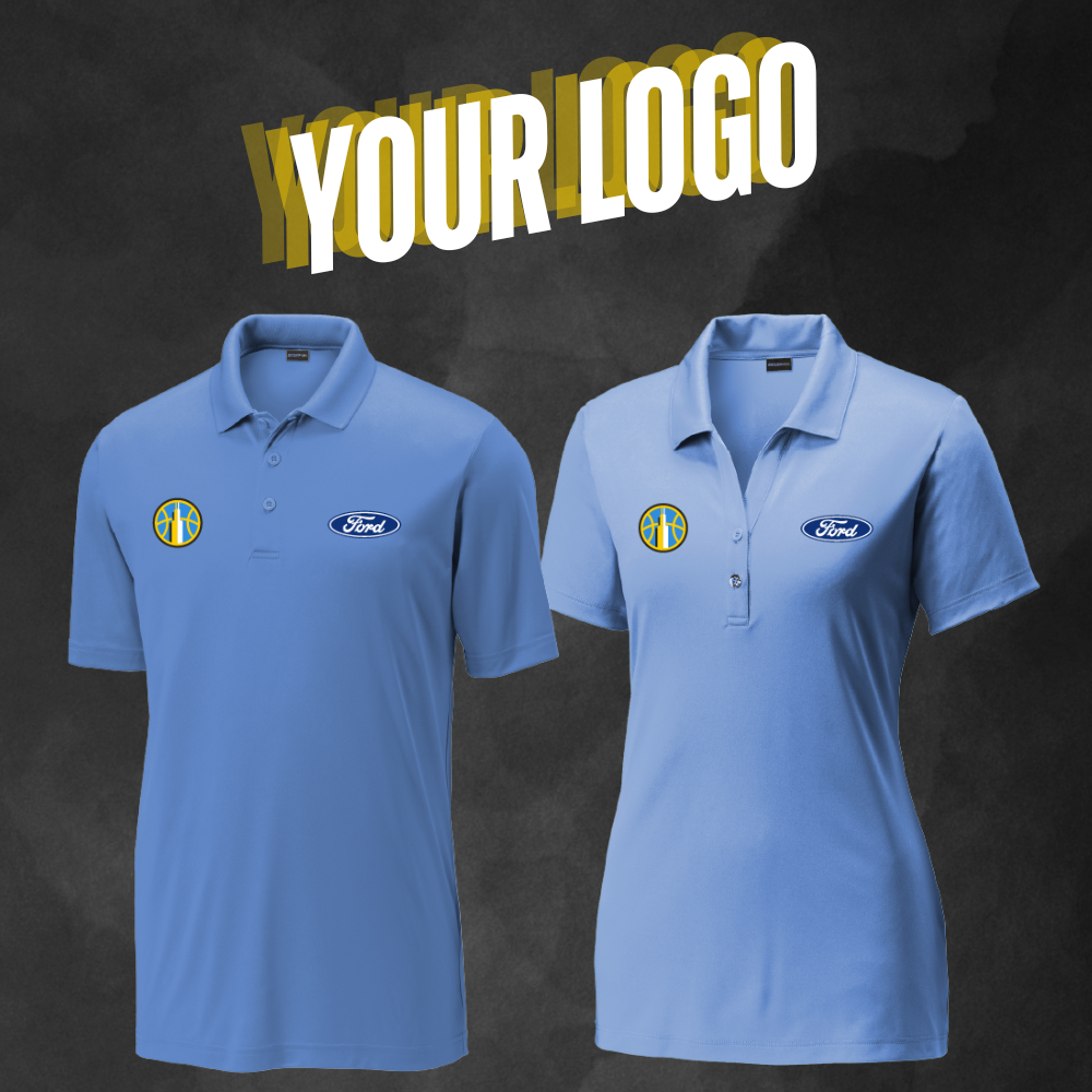 Chicago Sky x Ford's Custom Partner Logo Polo
