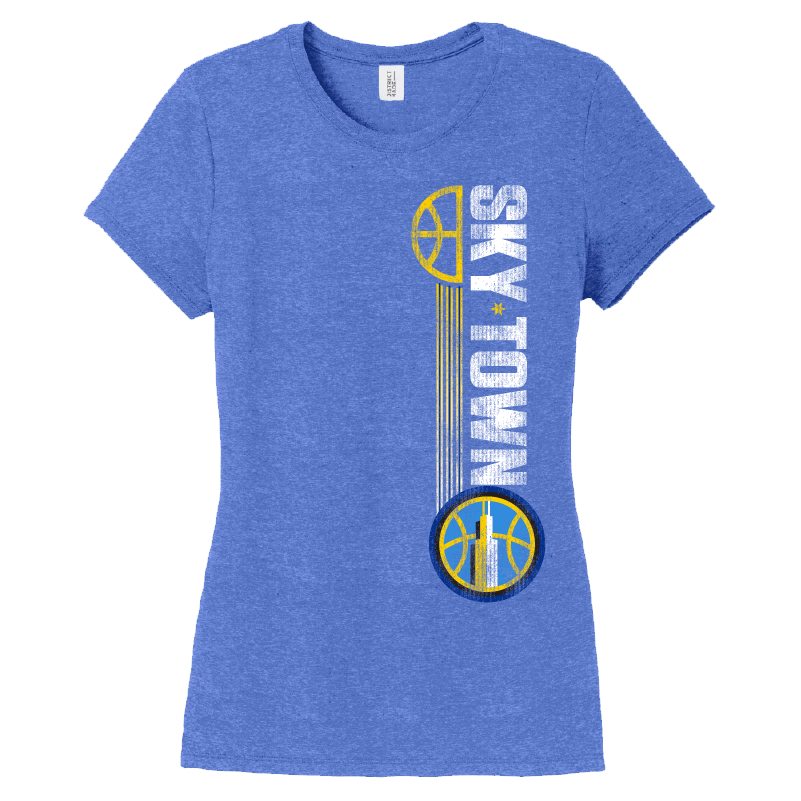 Chicago Sky Ladies' Skytown Side T-Shirt