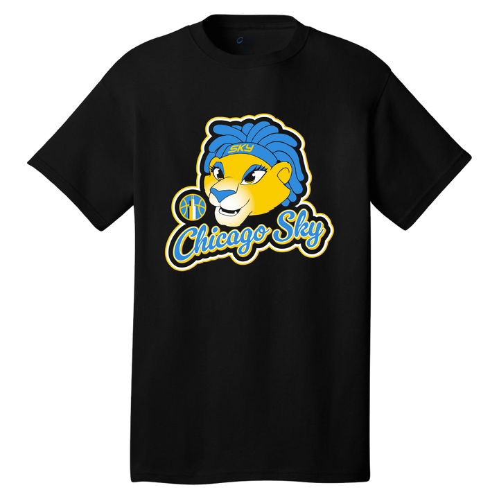 Chicago Sky Mascot Skye Name & Number T-Shirt