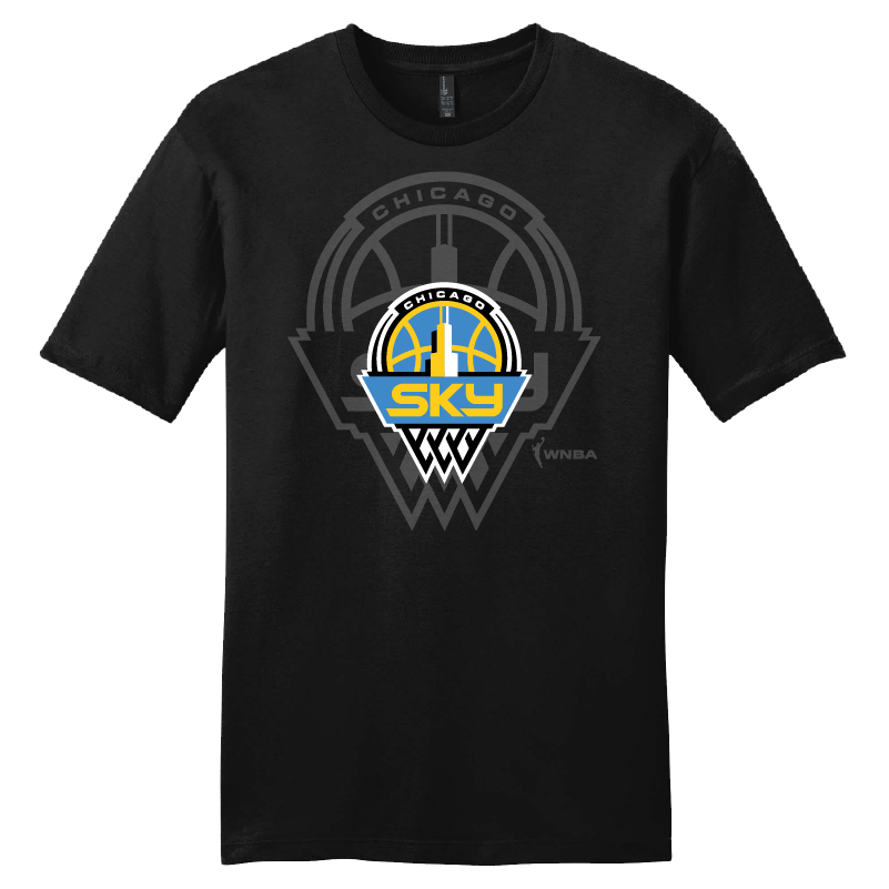 Chicago Sky Mirror Logo T-Shirt
