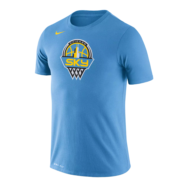 Chicago Sky Nike Blue Logo T-Shirt