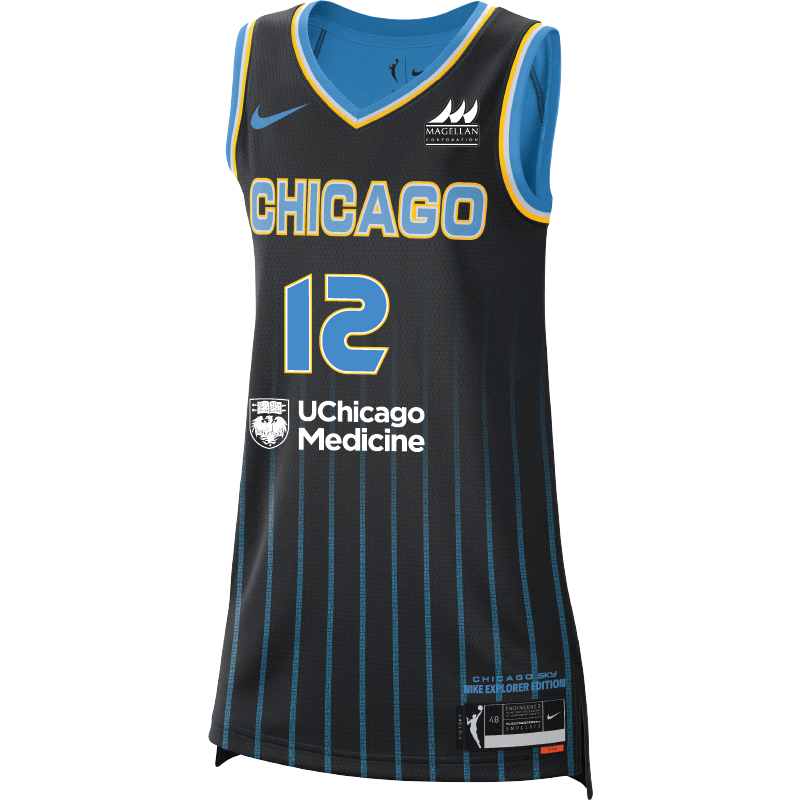 Chicago Sky Nike Explorer Jersey - Michaela Onyenwere