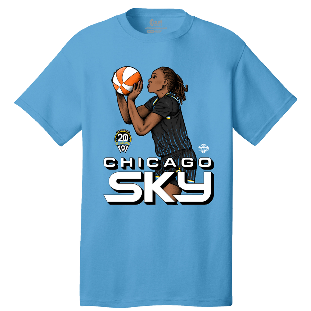 Chicago Sky Rise 20th Shirt - Ariel Atkins