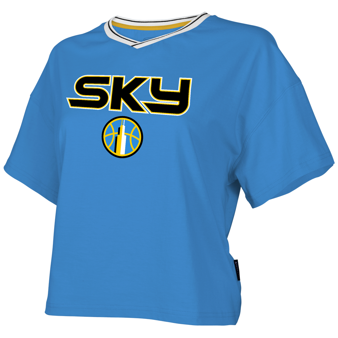 Chicago Sky Roar Ladies' Crop T-Shirt