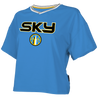 Chicago Sky Roar Ladies' Crop T-Shirt