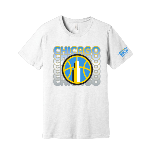 Chicago Sky Shimmer T-Shirt