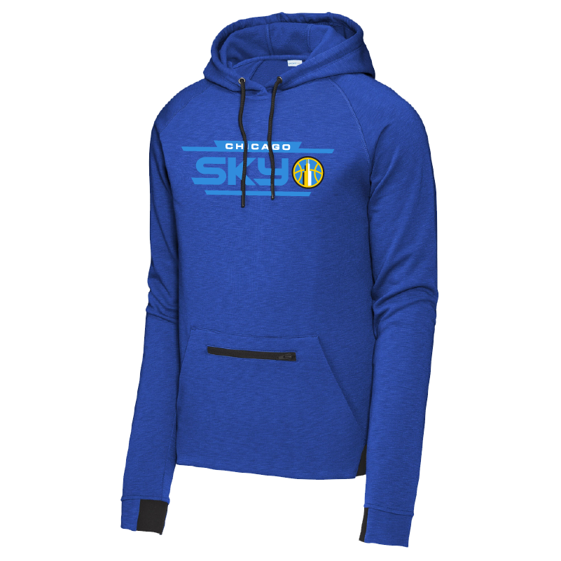 Chicago Sky Stacked Logo Strive Hoodie