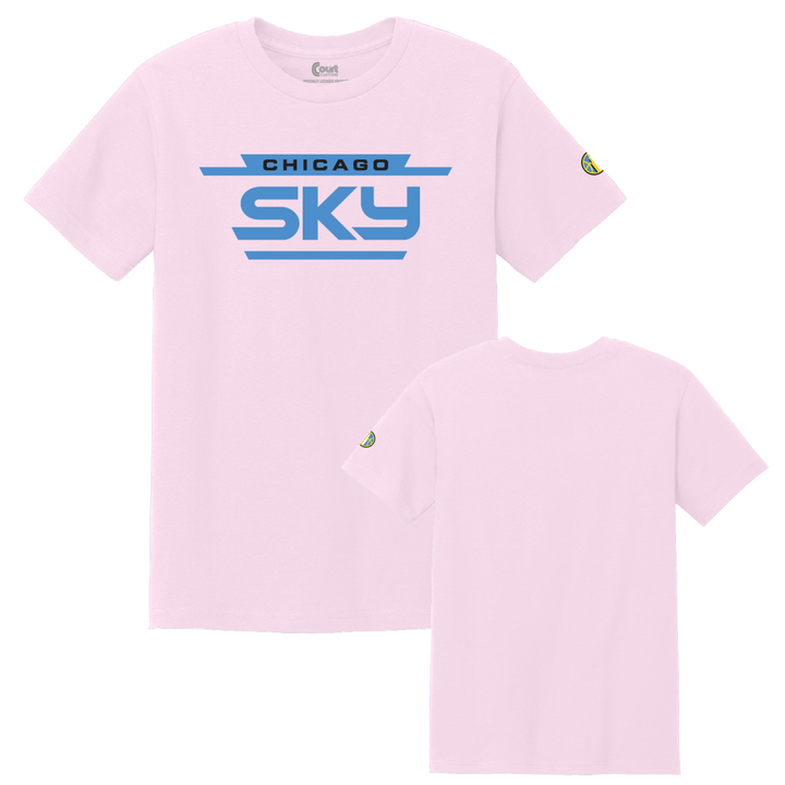 Chicago Sky Stacked Logo T-Shirt