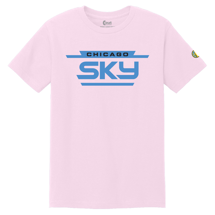 Chicago Sky Stacked Logo T-Shirt