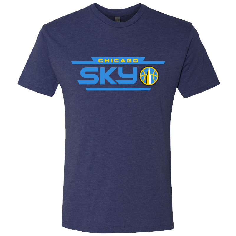 Chicago Sky Stacked Logo T-Shirt